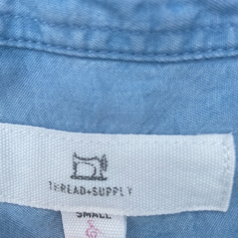 Thread & Supply  Denim Shirt Dress - Picture 5 of 8